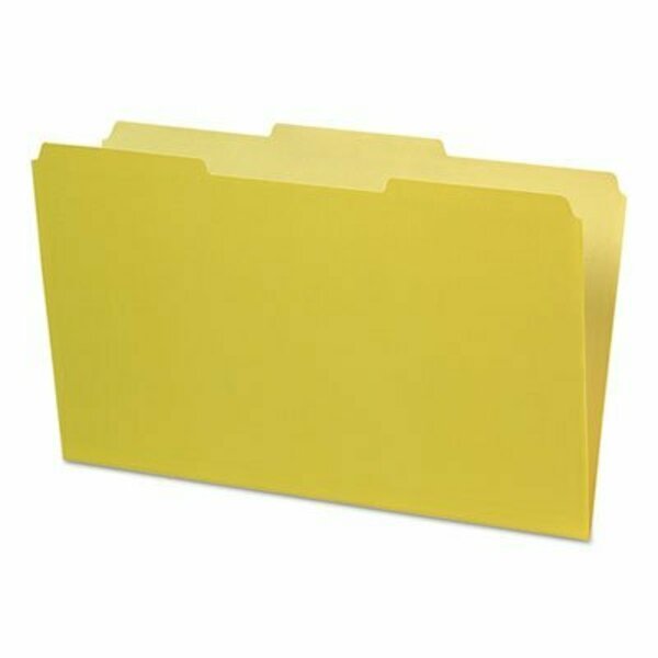 Pendaflex, INTERIOR FILE FOLDERS, 1/3-CUT TABS, LEGAL SIZE, YELLOW, 100PK, Tops Business Forms, Mfr#: 435013YEL