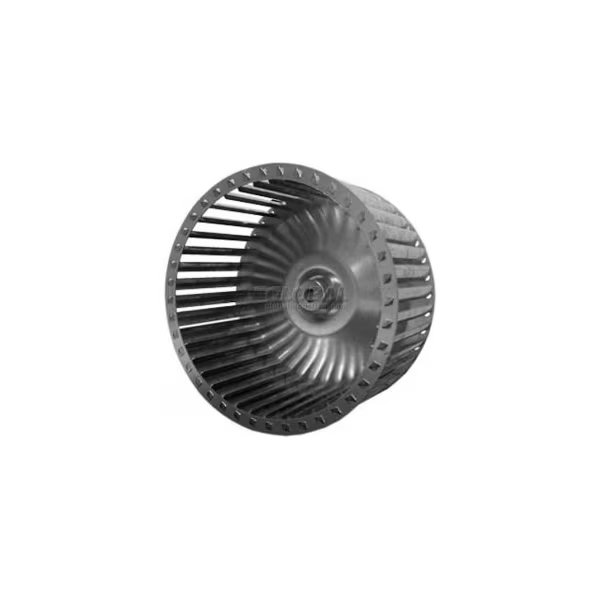 Single Inlet Blower Wheel, 8-1/2" Dia., CCW, 1650 RPM, 1/2" Bore, 3-3/4"W, Galvanized, Lau, Mfr#: 020487-06