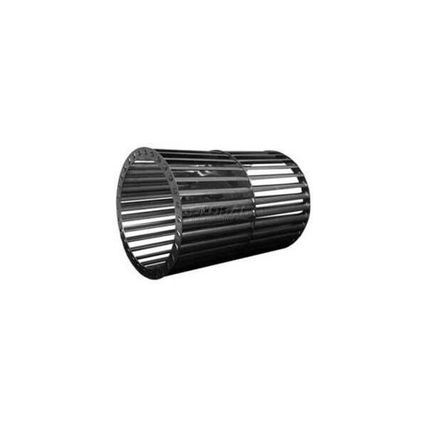 Double Inlet Blower Wheel, 7-1/2" Dia., CCW, 1800 RPM, 1/4" Bore, 6-11/32"W, Aluminum, Lau, Mfr#: 028958-37