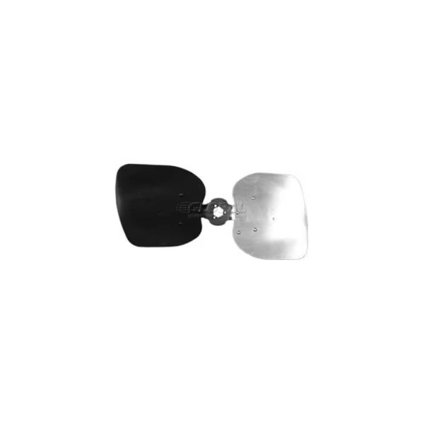 Two Wing Condenser Fan Blade, Interchangeable Hub, Aluminum Blade, 20" Dia., 25 ® Pitch, Pem Motors, Mfr#: 2CL2025