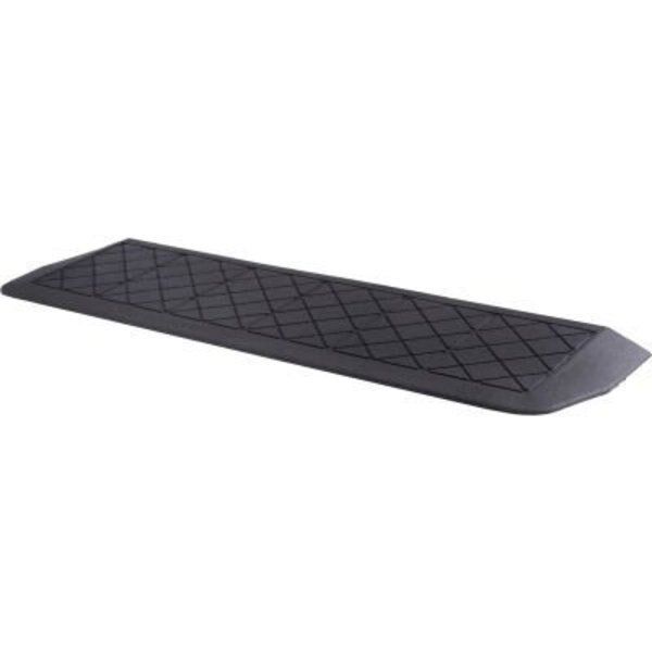PVI Rubber Threshold Ramp - 8-1/8inL x 42inW - No Load Limitations, Prairie View Industries, Mfr#: RAEZ0110
