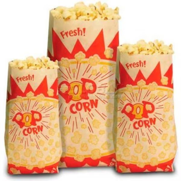 Paragon Popcorn Bags 1.5 oz 1000/Case, Paragon International, Mfr#: 1030