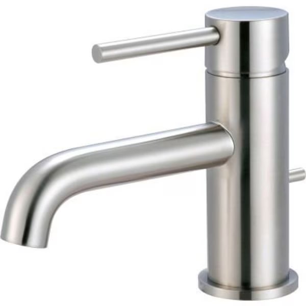 Pioneer Motegi Single Lever Bathroom Faucet with Brass Pop-Up PVD Brushed Nickel, Pioneer Industries, Mfr#: 3MT160-BN
