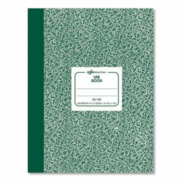 Lab Book, 5x5 Quad 60 Sh, Rediform Office Product, Mfr#: 53108