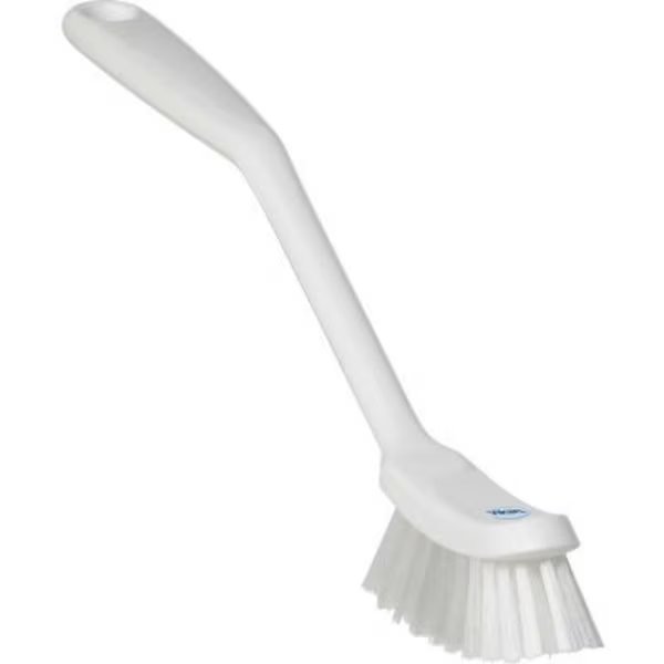 Vikan Narrow Dish Brush- Medium, White, Remco, Mfr#: 42875