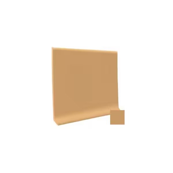 Cove Base Vinyl 4inX1/8inX48in - Flax, Roppe, Mfr#: 40C84P632