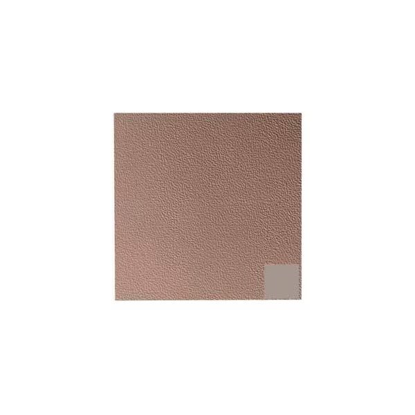 Rubber Tile Raised Circular Pattern 50cm - Pewter, Roppe, Mfr#: 9963P178
