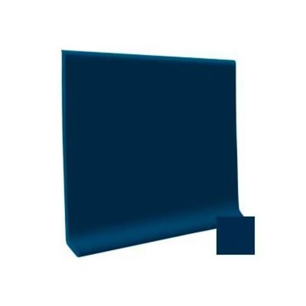 Cove Base 700 Series TPR 4inX1/8inX120' Coil - Deep Navy, Roppe, Mfr#: C40C73P139