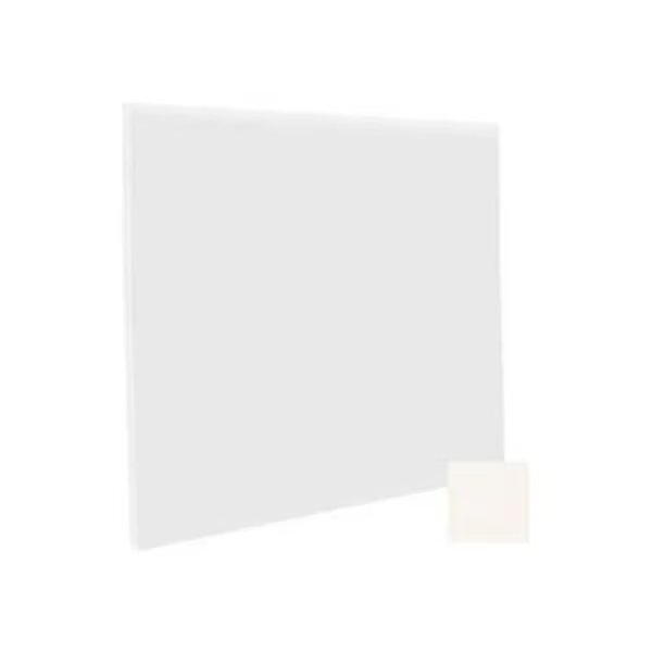 Cove Base Pinnacle Rubber No Toe 4inX1/8inX120' Coil - White, Roppe, Mfr#: C40NR4P170