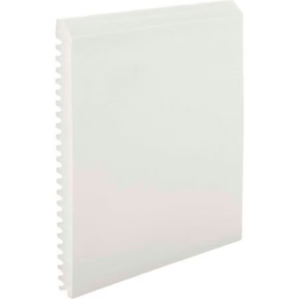 Pinnacle Plus 65 Series Rubber Wall Base 1-coil 4.63in x .375in x 8' White, Roppe, Mfr#: PC40654P170