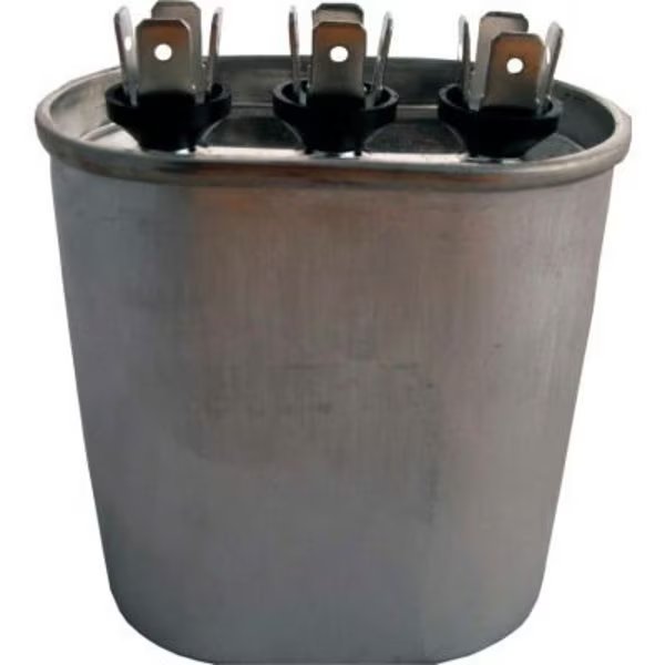Supco, 25 + 5MFD, 370V, Run Capacitor, Oval, Sealed Unit Parts Co., Mfr#: CD25+5X370