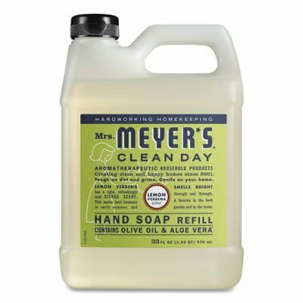 Mrs.Meyers, CLEAN DAY LIQUID HAND SOAP, LEMON, 33 OZ, 6PK, Sc Johnson, Mfr#: 651327