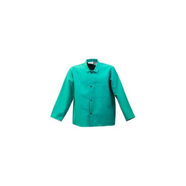 Stanco Flame Resistant 30in Green Cotton Coat, , Stanco Mfg., Mfr#: FR630-M