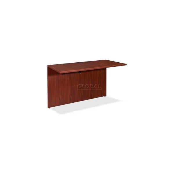 Lorell® Bridge - 42"W x 24"D x 29-1/2"H - Mahogany - Essentials Series, Sp Richards, Mfr#: LLR69391