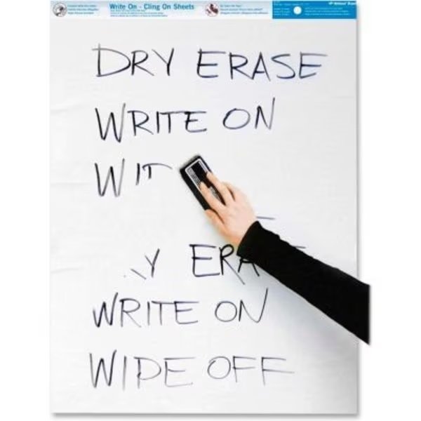 Rediform National Write-On Cling Sheets - 35 Sheet - White Paper, Rediform Office Products, Mfr#: 24391