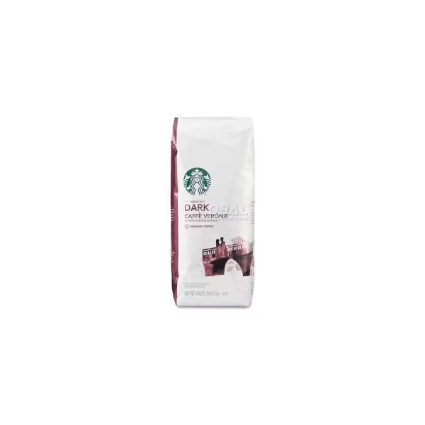 Starbucks® Dark Cafe Verona Ground Coffee, Regular, 16 oz., Starbucks Coffee, Mfr#: SBK11018131