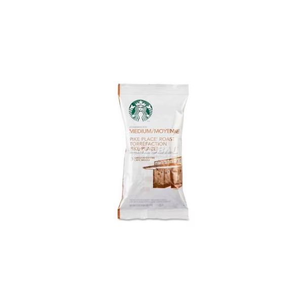 Starbucks¬Æ Pike Place Roast Coffee, Regular, 2.5 oz., 18/Box, Starbucks Coffee, Mfr#: SBK11018197