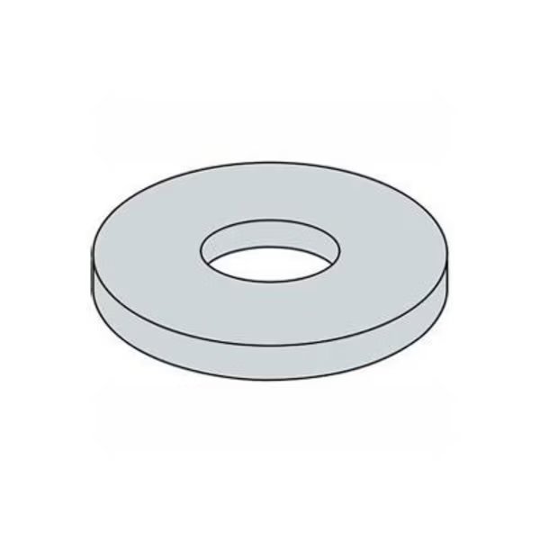 5/16in Fender Washer - .348in I.D. - .047/.08in Thick - Steel - Zinc - Grade 2 - Pkg of 100, Titan Fasteners, Mfr#: AZA05040