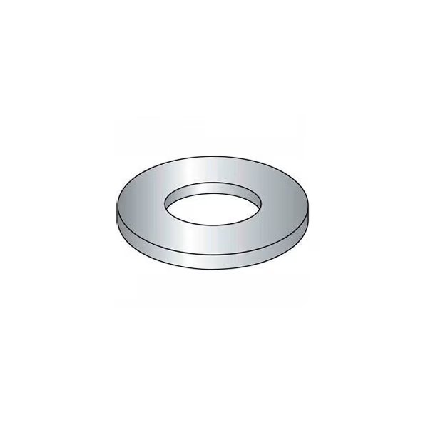 Flat Washer - M2.5 - Steel - Zinc Clear - Class 8.8 - DIN 125A - Pkg of 100, Titan Fasteners, Mfr#: BUC025