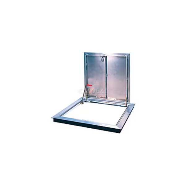 Bilco® Non-Drainage Angle Frame K-3, Single Leaf, Aluminum, 30"L X 36"W, Bilco Co, Mfr#: K-3