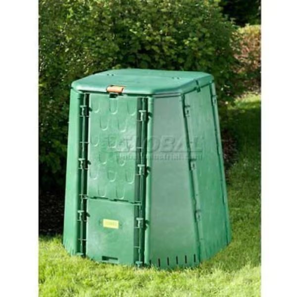 AeroQuick 187 Gal. Large Compost Bin w/Base, 37"L x 37"W x 43"H, Exaco Trading Co., Mfr#: AQ 187