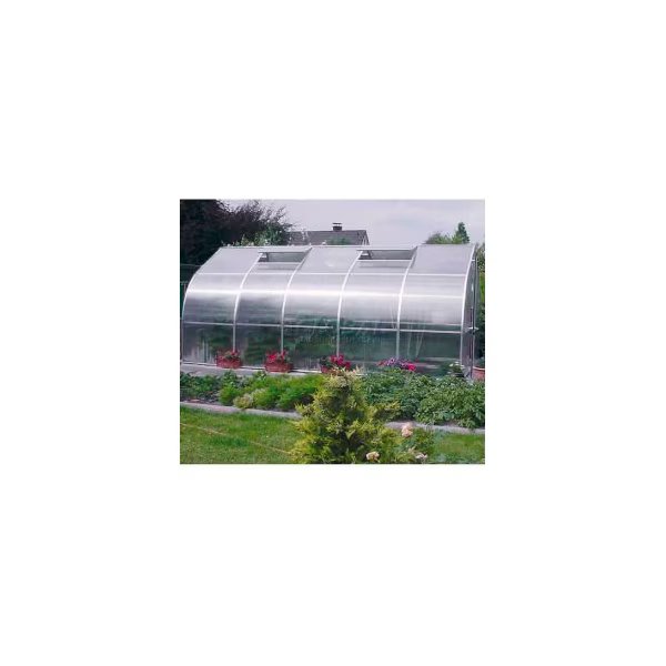 Greenhouse, 17' 2"L x 9' 8"W x 7' 6"H, Exaco Trading Co., Mfr#: RIGA V