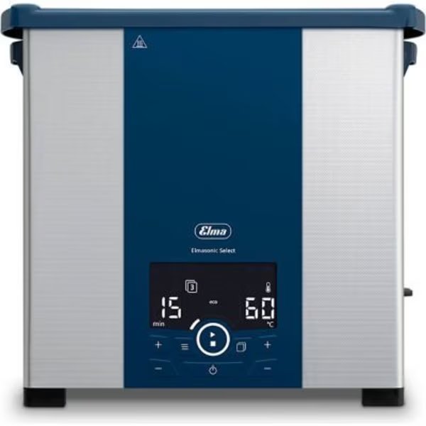 Elmasonic Select 120 Extra Powerful Ultrasonic Cleaner with Heater/Timer/5 Modes, 3.5 Gallon, Tovatech, Mfr#: 110 7001
