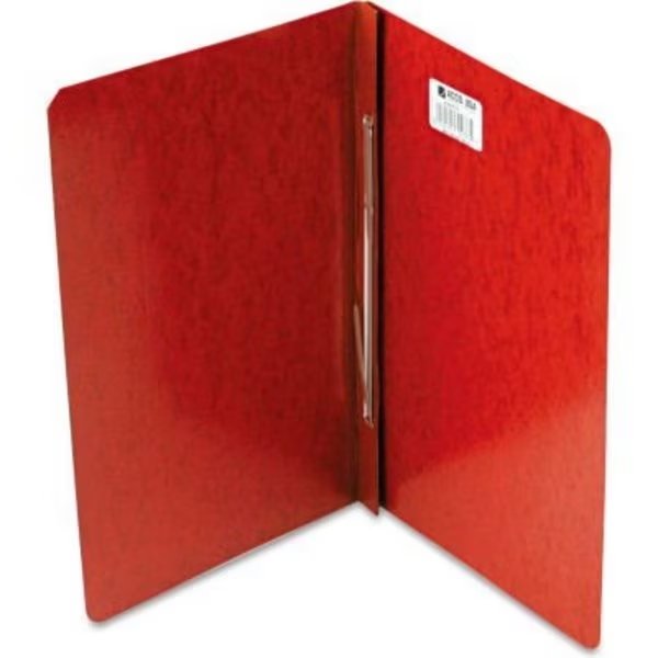 ACCO Presstex Report Cover, Prong Clip, Legal, 3" Capacity, Red, Acco, Mfr#: 30078
