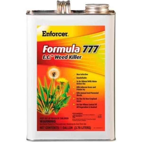 Enforcer Formula 777 E.C. Weed Killer, Non-Cropland, 1 Gallon Can, 4/Carton -, Amrep, Mfr#: 136423