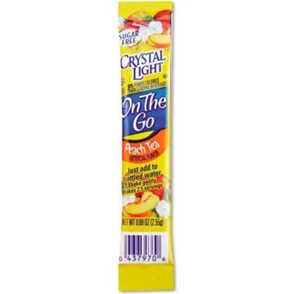 Crystal Light Flavored Drink Mix, Sugar Free, Peach Tea, 0.9 oz., 30/Box, Kraft Foods, Mfr#: CRY79700