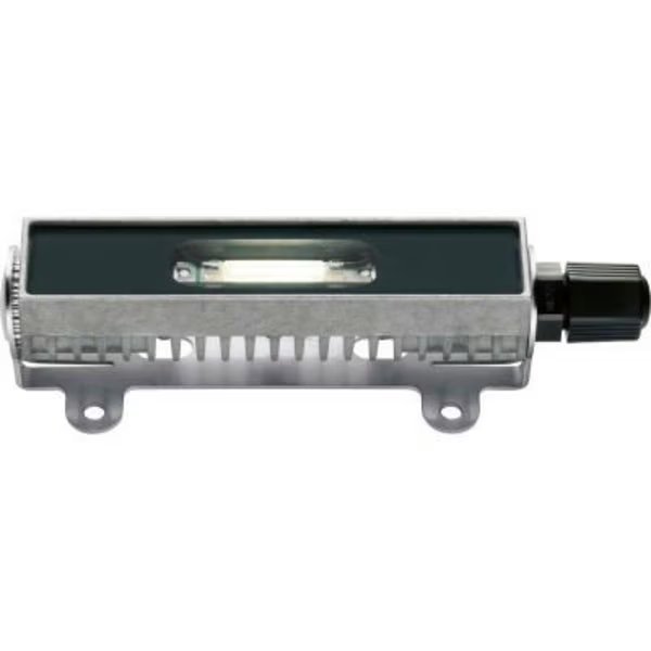 Waldmann Low Profile ONE LED Flood Light, MVAL 1S, 19.2-28.8V DC, 6W, w/ Mounting Bracket, Glass, Waldmann Lighting Co, Mfr#: 112887037-00076065