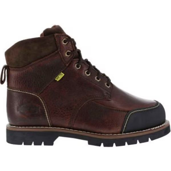 Iron Age IA0163 Men's 6in Internal Met Guard Work Boot, Brown, Size 9 W, Warson Brands., Mfr#: IA0163-W-9