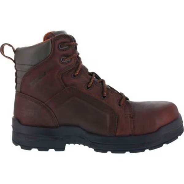 Rockport RK6640 Men's More Energy 6in Lace to Toe Waterproof Work Boot, Brown, Size 13 M, Warson Brands., Mfr#: RK6640-M-13