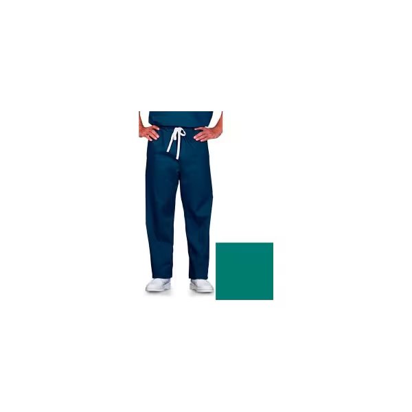 Unisex Scrub Pants, Reversible, Jade, 2XL, Superior Surgical Manufacturing, Mfr#: 8962XL