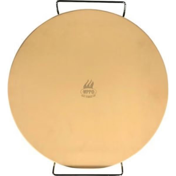WPPO Pizza Stone with Metal Rack, 1.5 cm Thickness, 15in, Wppo, Mfr#: WKST-15R