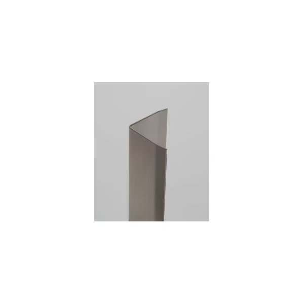 Western Fabricating 90¬? SS Corner Guard, 16 Ga., 3/8" Wings, Sq. Corners, 96"Lx3"Wx3"H, Western Fabricating Llc, Mfr#: 30309616_90-degree_square-corner_wings