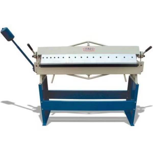 Baileigh Industrial Manually Operated Box and Pan Finger Brake, 4'L, 16 Gauge, BB-4816E, Baileigh Industrial Holdings, Mfr#: 1000475