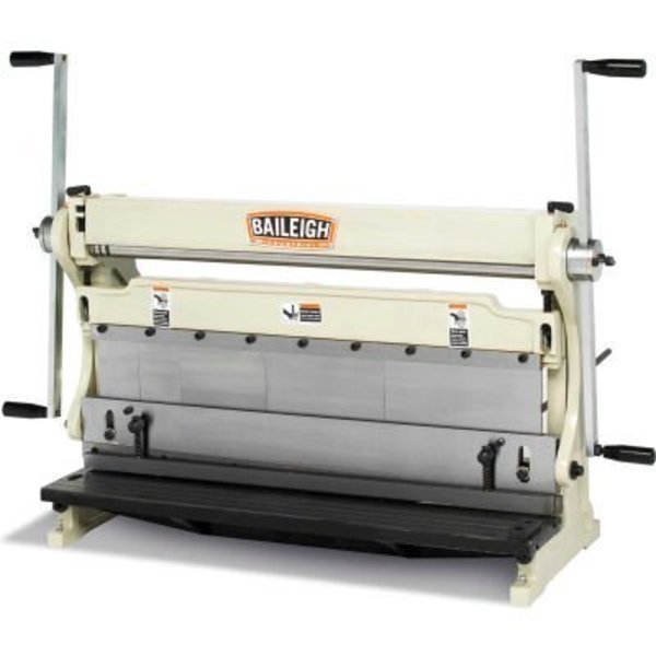 Baileigh Industrial 3 in 1 Combination Shear Brake and Roll, 30in Bed Width, 20 Gauge, Baileigh Industrial Holdings, Mfr#: 1006958
