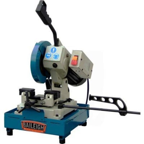 Baileigh Industrial Manually Operated Cold Saw, 1 HP, Single Phase, 110V, CS-225M-V2, Baileigh Industrial Holdings, Mfr#: 1013715