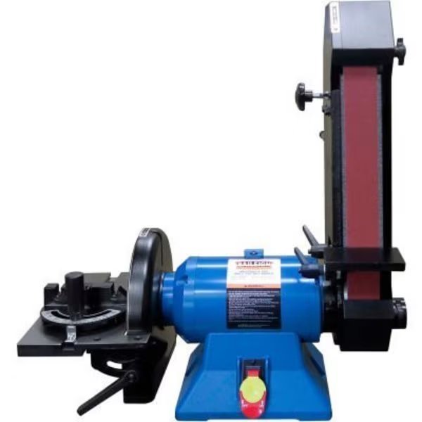 Baileigh Industrial Combination Belt and Disk Grinder, 1 HP, Single Phase, 110V, DBG-9248, Baileigh Industrial Holdings, Mfr#: 1227900