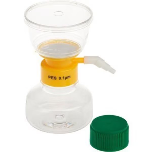 CELLTREAT 150mL Filter System, PES Filter, 0.10m, 50mm, Sterile, Polystyrene, 12/PK, Celltreat Scientific Products, Mfr#: 229721
