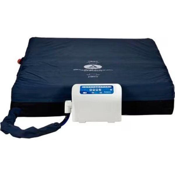 Dynarex DynaRest Airfloat Plus Bariatric Air Mattress W/ Digital Pump, 80inL x 42inW x 8inH, Dynarex, Mfr#: 10445