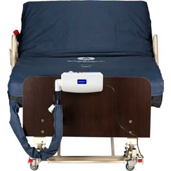 Dynarex DynaRest Airfloat 100 Air Mattress W/ Pump, 84inL x 36inW x 8inH, Dynarex, Mfr#: 10448
