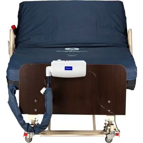 Dynarex DynaRest Airfloat 100F Air Mattress W/ Foam Base & Pump, 80inL x 30inW x 8inH, Dynarex, Mfr#: 10449