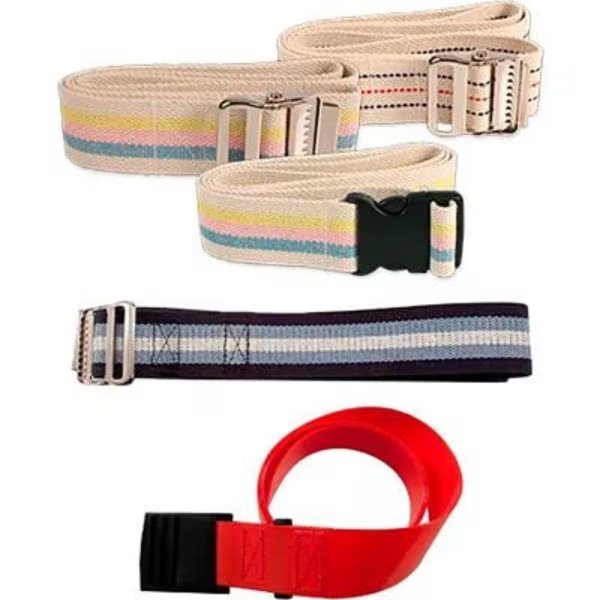 Dynarex Gait Belt W/ Metal Buckle, 60inL x 2inW, Multicolor, 36 Pcs, Dynarex, Mfr#: 4353