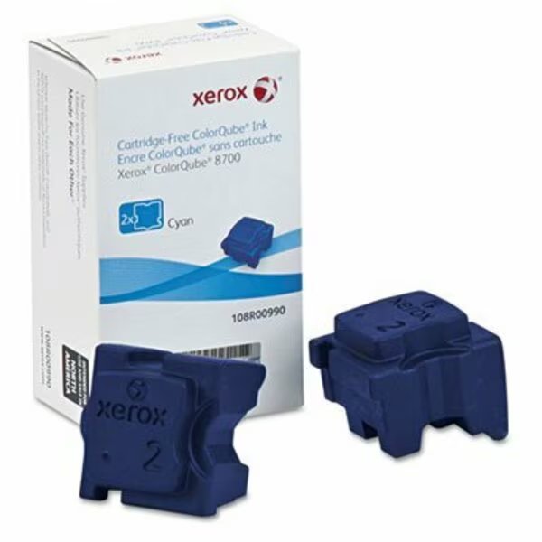 OEM INK STICKS, 4200 PAGE-YIELD, CYAN, 2PK, Xerox, Mfr#: 108R00990