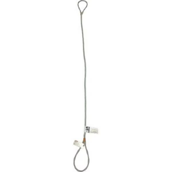 Lift America Wire Rope Sling 3/4in x 8' Eye & Eye, 7000/8000/16000 Lbs Cap, Mazzella, Mfr#: S602010