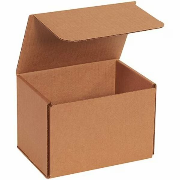 7 x 5 x 5'' Kraft Corrugated Mailers, 50PK, Bsc Preferred, Mfr#: M755K