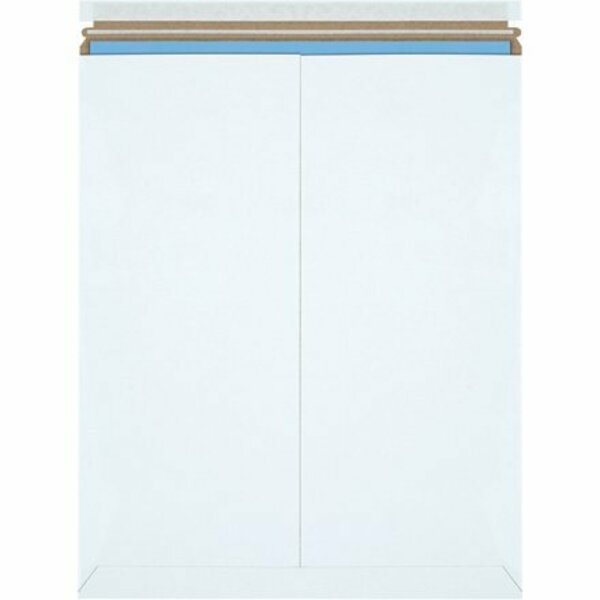 17 x 21'' White Self-Seal Stayflats Plus Mailers, 100PK, Bsc Preferred, Mfr#: S-3480