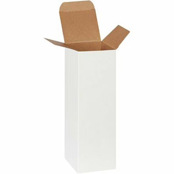 3 x 3 x 10'' White Reverse Tuck Folding Cartons, 250PK, Bsc Preferred, Mfr#: RTS24W